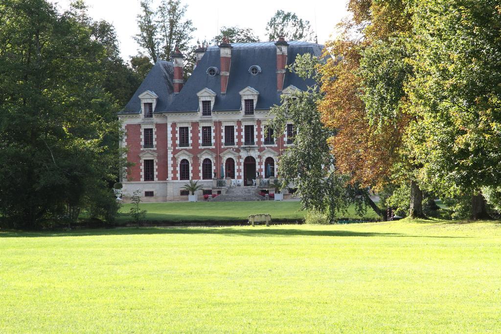 Chateau Du Breuil Bed and Breakfast Gevrolles Exterior foto